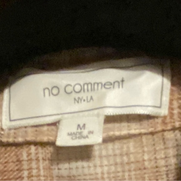 COPY - No Comment Flannel Crop - Picture 9 of 10